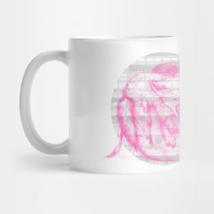 Brutalist Urban Foxes - Dayglo Pink Mug
